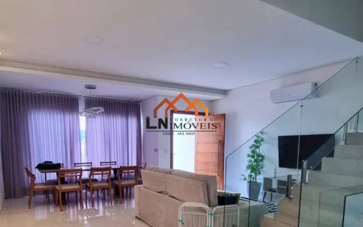 Casa c/ 3 suítes, escritório, 3 vagas – Bairro Grã-Duquesa