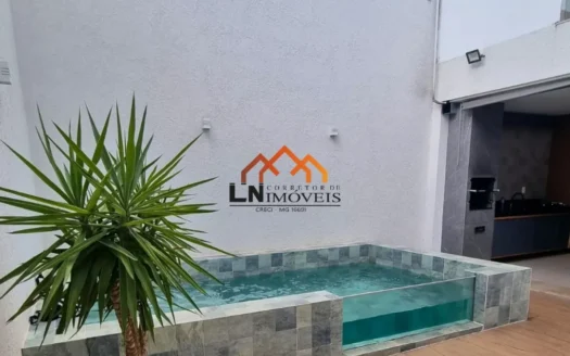 Casa c/ 3 suítes, escritório, 3 vagas – Bairro Grã-Duquesa